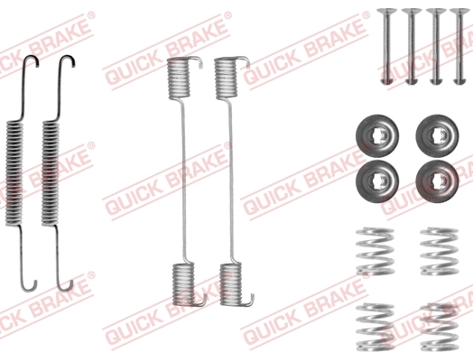 Accessory Kit, brake shoes